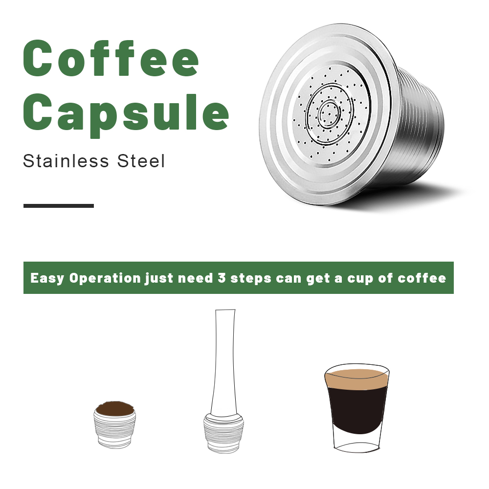 Nespresso Reusable Coffee Caps - Coffee Equipment For Sale recension och pris