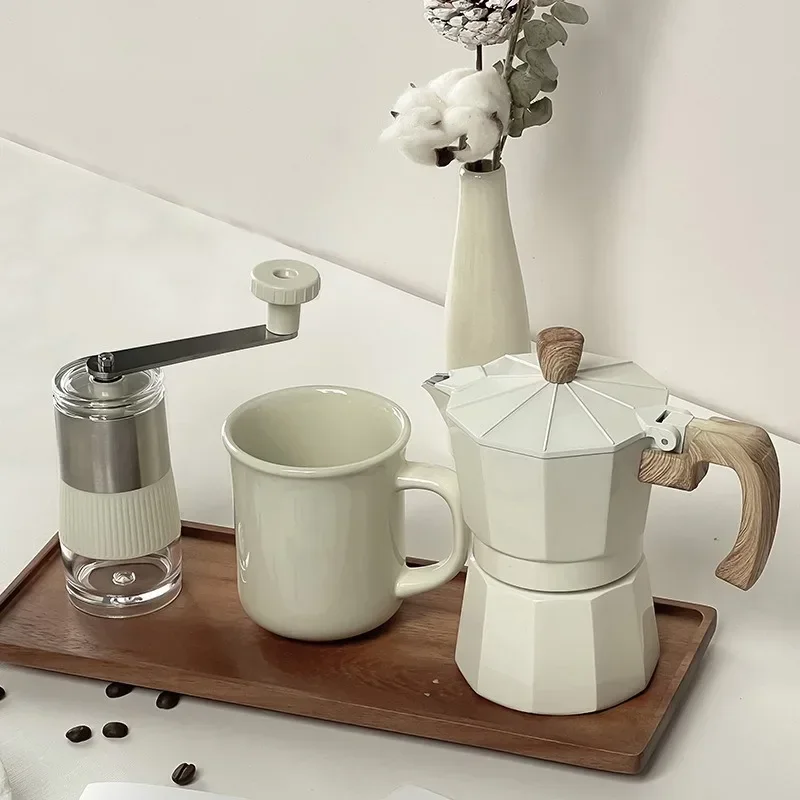 Espresso Maker Moka Pot Manual - Coffee Equipment Grinder recension och pris