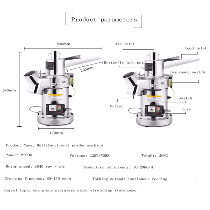 Equipment Flour Mills/corn Mil - Coffee Equipment Grinder recension och pris