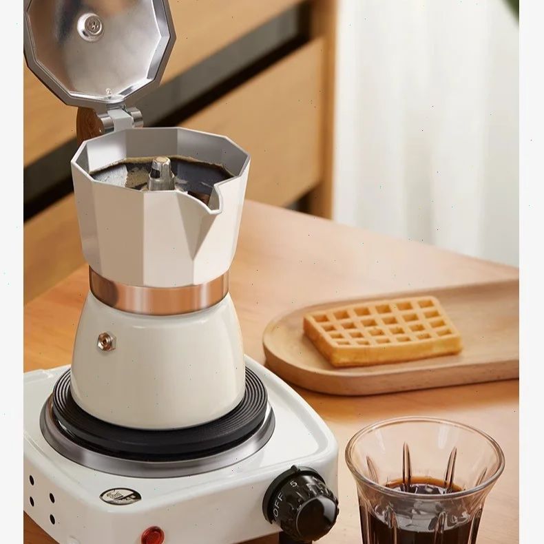 Round-bottomed Moka Pot Single - Coffee Equipment For Sale recension och pris